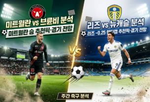 리즈 vs 뉴캐슬 분석