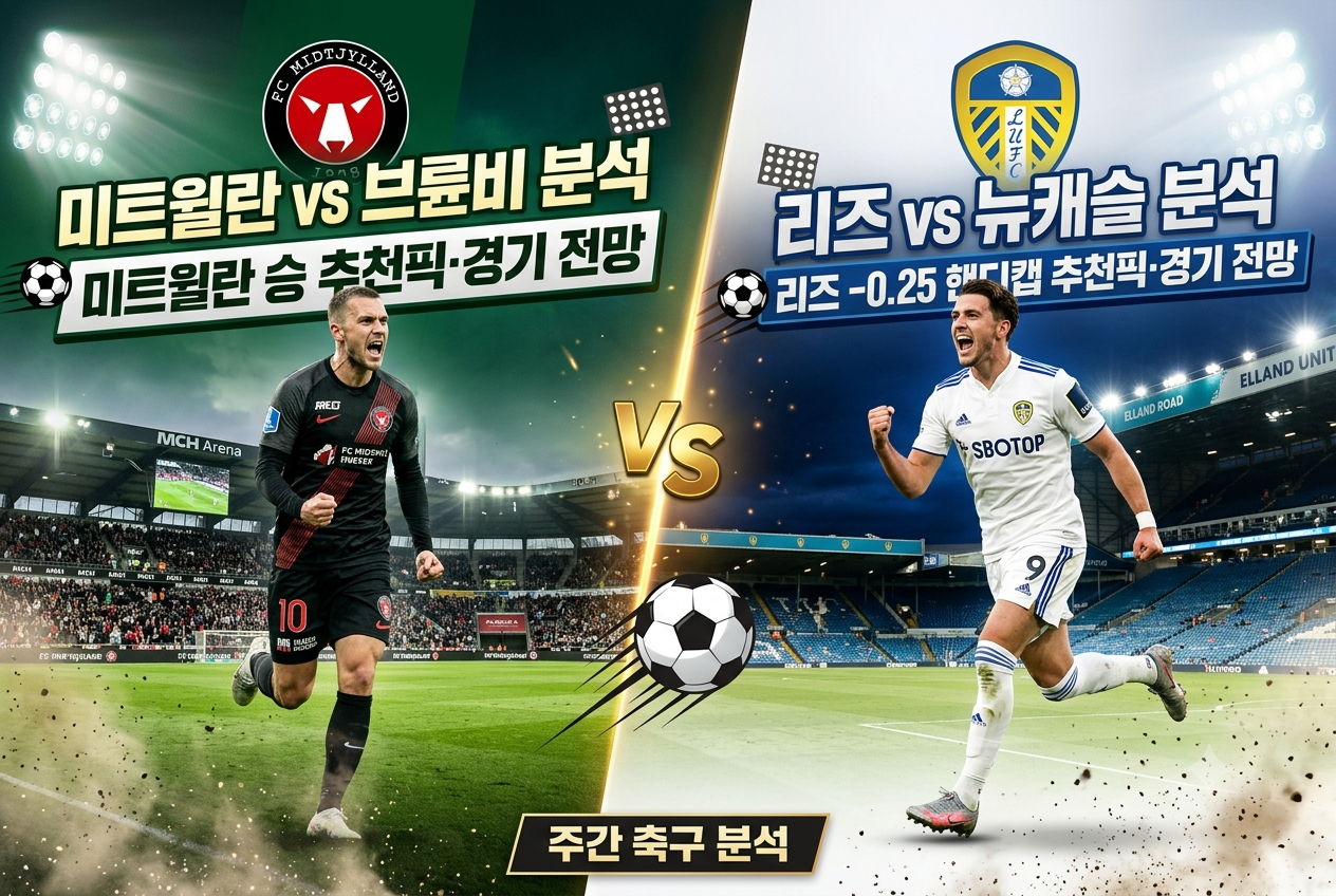 리즈 vs 뉴캐슬 분석